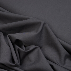 ORGANIC POPLIN DARK GREY