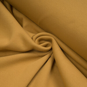 ORGANIC 2X2 RIBBING DRY MUSTARD