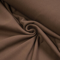 ORGANIC 2X2 RIBBING DUST BROWN