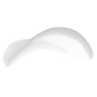 SHOULDER PADS LARGE 2 pc WHITE