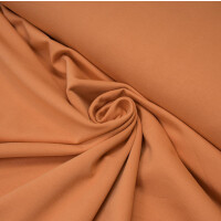 FRENCH TERRY SOLID CORAL GOLD