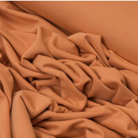 FRENCH TERRY SOLID CORAL GOLD