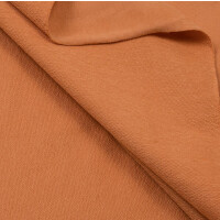 FRENCH TERRY SOLID CORAL GOLD