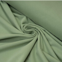 ORGANIC FRENCH TERRY BRUSHED SMOKE GREEN