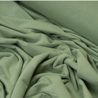 ORGANIC FRENCH TERRY BRUSHED SMOKE GREEN