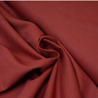 LINEN COTTON BRICK RED