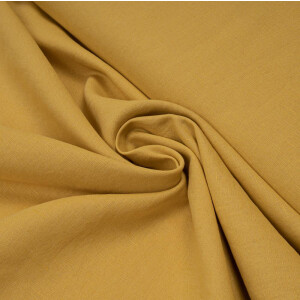 LINEN COTTON MUSTARD YELLOW