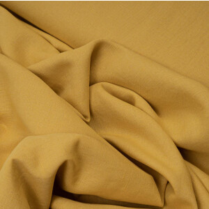LINEN COTTON MUSTARD YELLOW