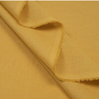 LINEN COTTON MUSTARD YELLOW