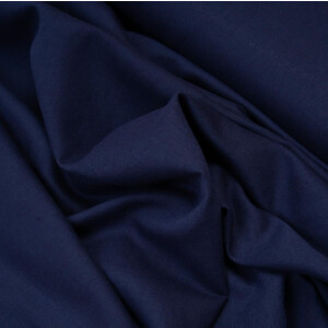 LINEN COTTON NIGHT BLUE