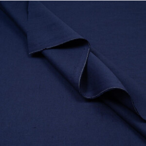 LINEN COTTON NIGHT BLUE