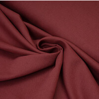 LINEN COTTON WINE RED