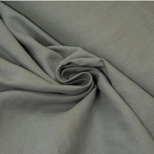 LINEN COTTON DUSTY GREEN