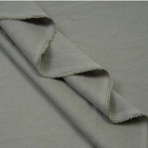 LINEN COTTON DUSTY GREEN