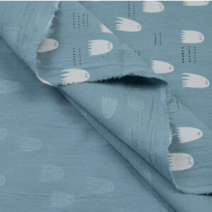 RUSTIC COTTON PACMAN BLUE