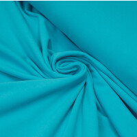 ORGANIC FRENCH TERRY BRUSHED AZURE BLUE