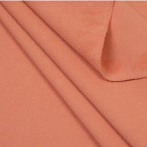 ORGANIC FRENCH TERRY BASIC PEACH PINK