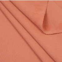 ORGANIC FRENCH TERRY BASIC PEACH PINK