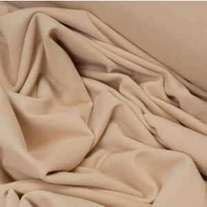 ORGANIC FRENCH TERRY BASIC PEACH SAND