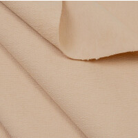 ORGANIC FRENCH TERRY BASIC PEACH SAND