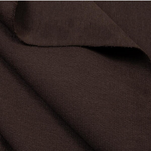 ORGANIC FRENCH TERRY BASIC MOCHA BROWN