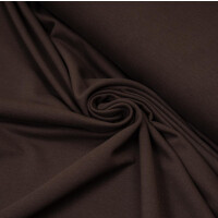 ORGANIC FRENCH TERRY BASIC MOCHA BROWN