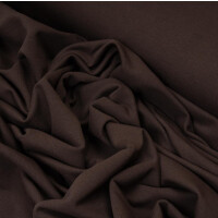 ORGANIC FRENCH TERRY BASIC MOCHA BROWN