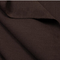 ORGANIC FRENCH TERRY BASIC MOCHA BROWN