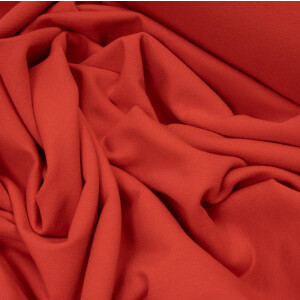ORGANIC FRENCH TERRY BASIC POPPY RED