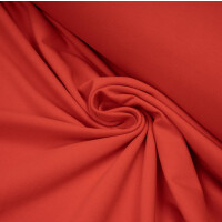 ORGANIC FRENCH TERRY BASIC POPPY RED