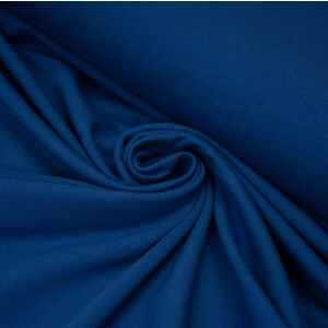 ORGANIC FRENCH TERRY BASIC COBALT BLUE