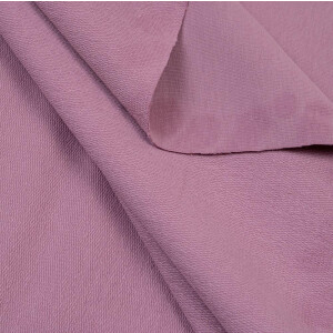 ORGANIC FRENCH TERRY BASIC DUSTY MAUVE