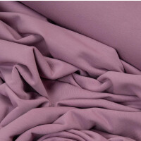 ORGANIC FRENCH TERRY BASIC DUSTY MAUVE