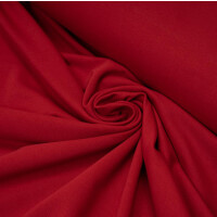 ORGANIC FRENCH TERRY BASIC POMEGRANATE RED