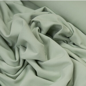 ORGANIC FRENCH TERRY BASIC MINT CREAM