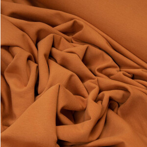 ORGANIC FRENCH TERRY BASIC FOX ORANGE