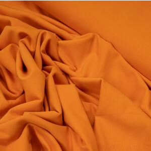 ORGANIC FRENCH TERRY BASIC TANGERINE ORANGE