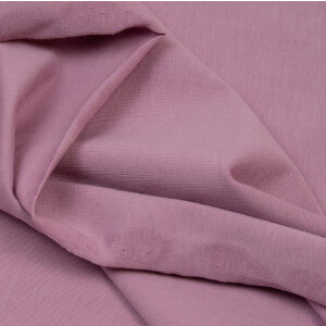 ORGANIC JERSEY BASIC DUSTY MAUVE
