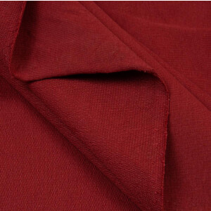 ORGANIC FRENCH TERRY BASIC MERLOT RED