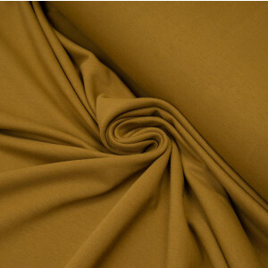 ORGANIC FRENCH TERRY BASIC OLIVE GOLD