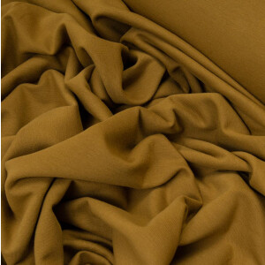ORGANIC FRENCH TERRY BASIC OLIVE GOLD
