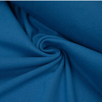 ORGANIC RIB 1X1 COBALT BLUE