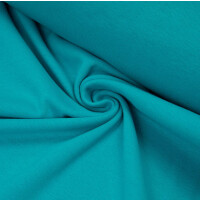 ORGANIC RIB 1X1 AZURE BLUE