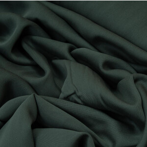 TENCEL SMOOTH DRAPE TWILL DEEP GREEN