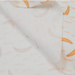 JERSEY HEALTHY PINK BANANAS OFFWHITE