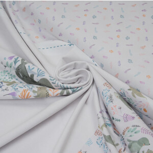 JERSEY DRESS PANEL SEALS BALLOON WHITE