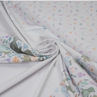 JERSEY DRESS PANEL SEALS BALLOON WHITE