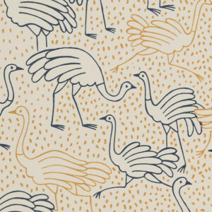 CANVAS OSTRICH GOLD NATURE