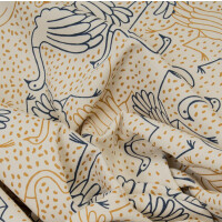 CANVAS OSTRICH GOLD NATURE