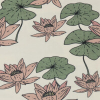 ORGANIC JERSEY WATER LILIES CREME